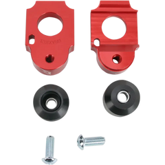 DRIVEN RACING Axle Block Sliders - Suzuki - Red DRAX-102-RD