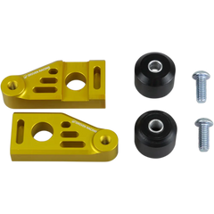 DRIVEN RACING Axle Block Sliders - Yamaha FZ-9 - Gold DRAX-121-GD