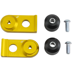 DRIVEN RACING Axle Block Sliders -Yamaha - Gold DRAX-116-GD