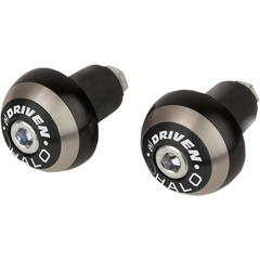 DRIVEN RACING Bar End - Halo - Black DHBEW-BK