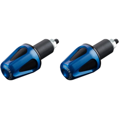 DRIVEN RACING Bar End Weight - Blue/Black DXB-BL