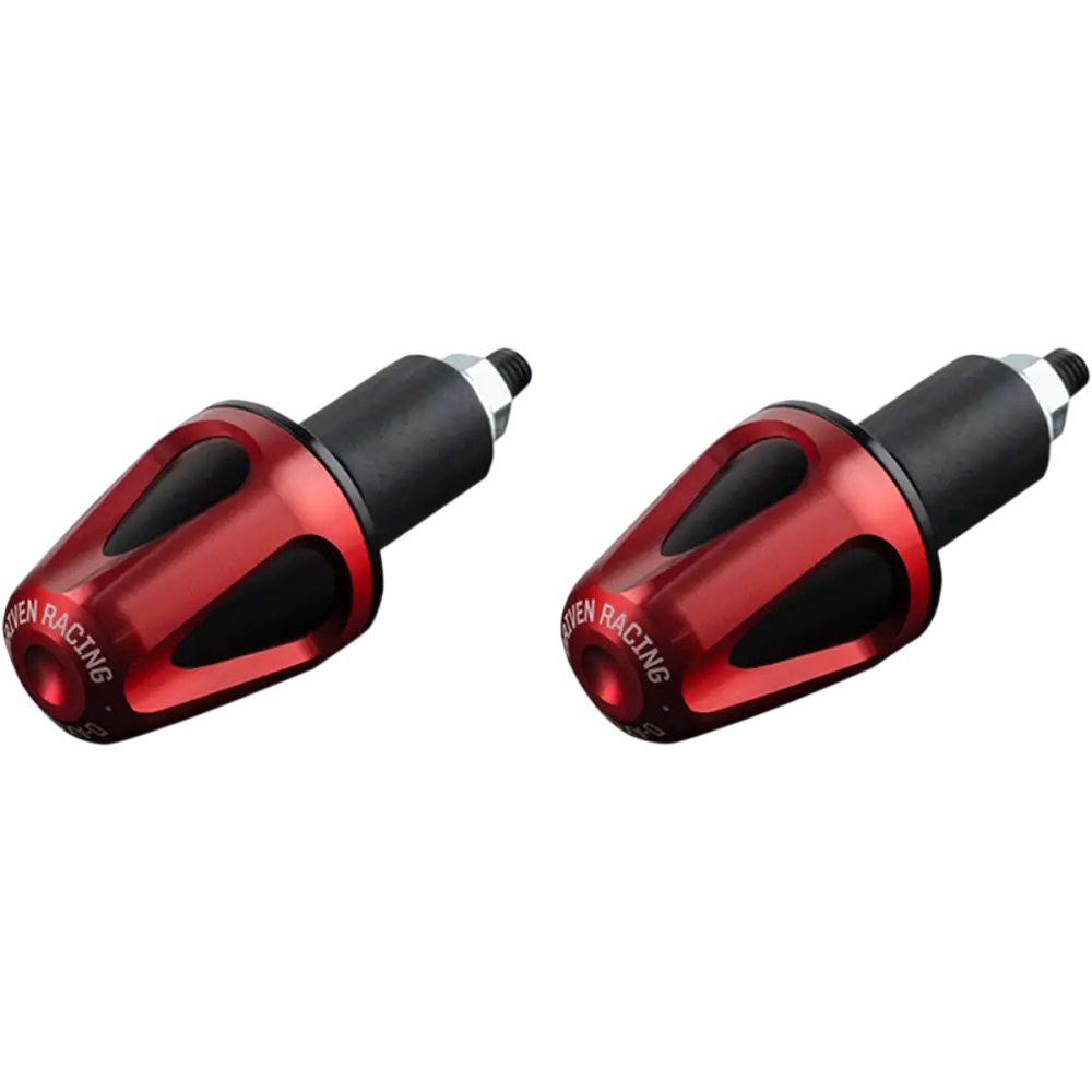 DRIVEN RACING Bar End Weight - Red/Black DXB-RD