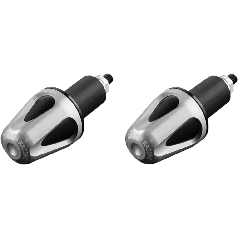DRIVEN RACING Bar End Weight - Silver/Black DXB-SL