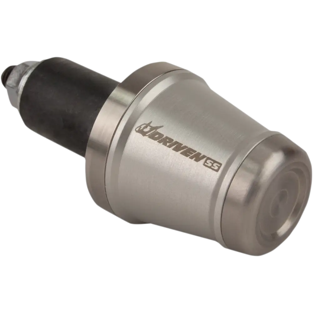 DRIVEN RACING Bar End Weight - Stainless Steel/Silver DBEW-SS-SL