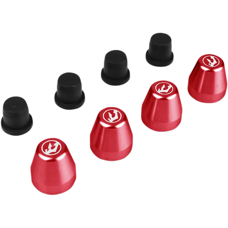 DRIVEN RACING Brake Bleeder Cover - Red DBNC-RD