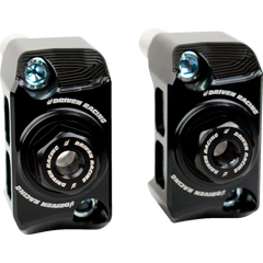 DRIVEN RACING Captive Axle Block - Black - ZX4 DRCAX-205BK