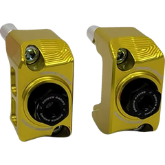 DRIVEN RACING Captive Axle Block - Gold - ZX4 DRCAX-205GD