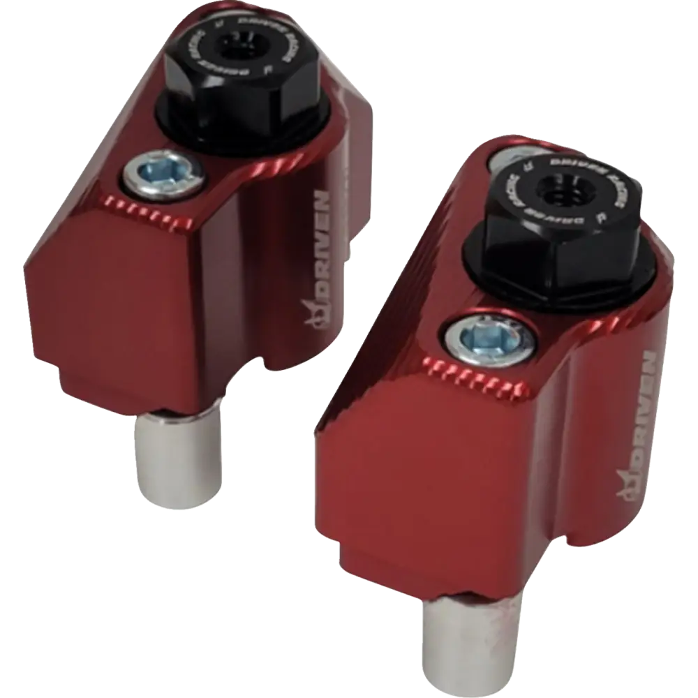DRIVEN RACING Captive Axle Block - Red - Grom DRCAX-206RD