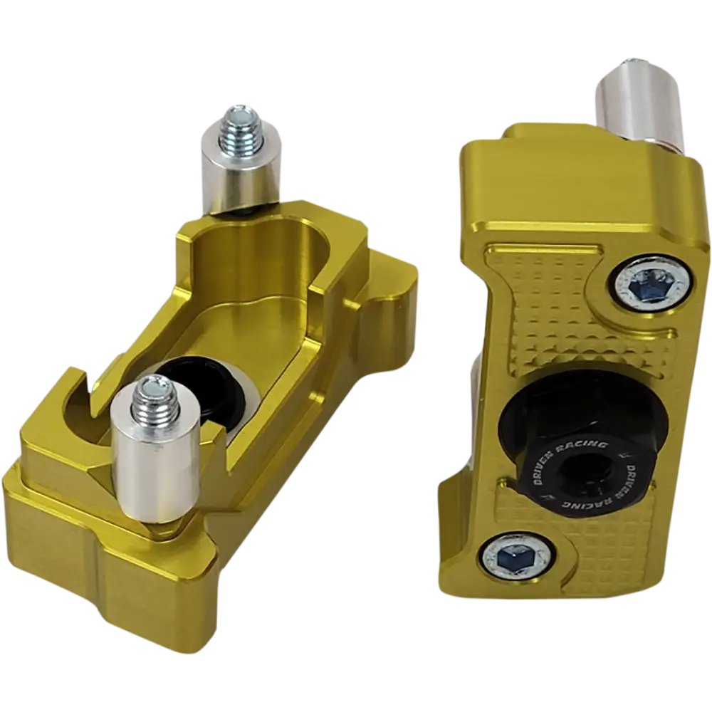 DRIVEN RACING Captive Axle Block Sliders - Gold DRCAX-204GD