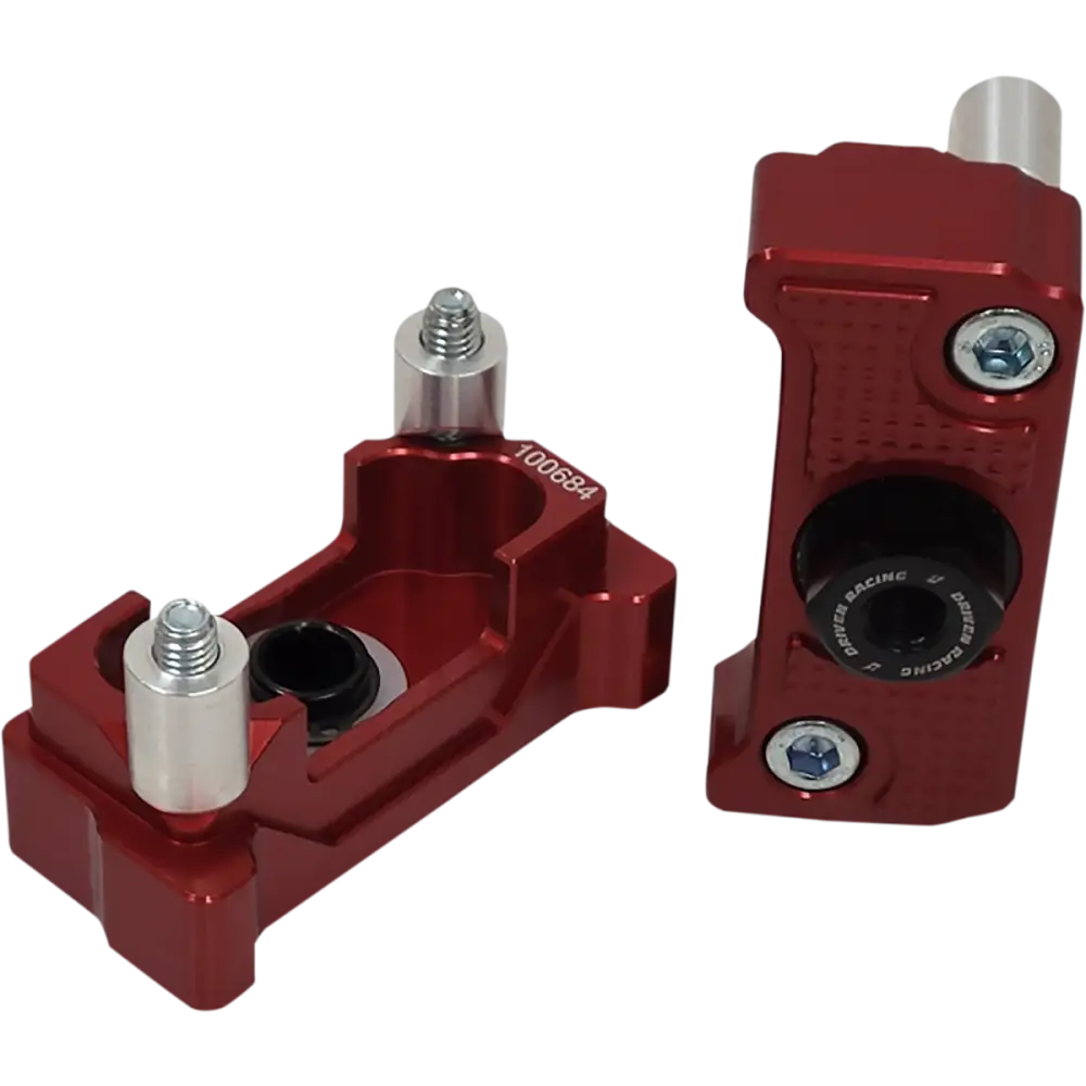 DRIVEN RACING Captive Axle Block Sliders - Red DRCAX-204RD