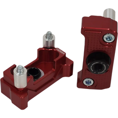 DRIVEN RACING Captive Axle Block Sliders - Red DRCAX-204RD