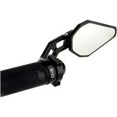 DRIVEN RACING D-Axis Bar-End Mirror - Black DXM-BK
