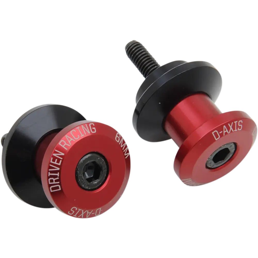 DRIVEN RACING D-Axis Spools - Red - 6 mm DXS-6 RD