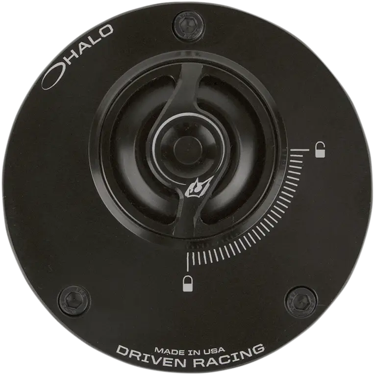 DRIVEN RACING Fuel Cap - Halo - Black DHFC-BK