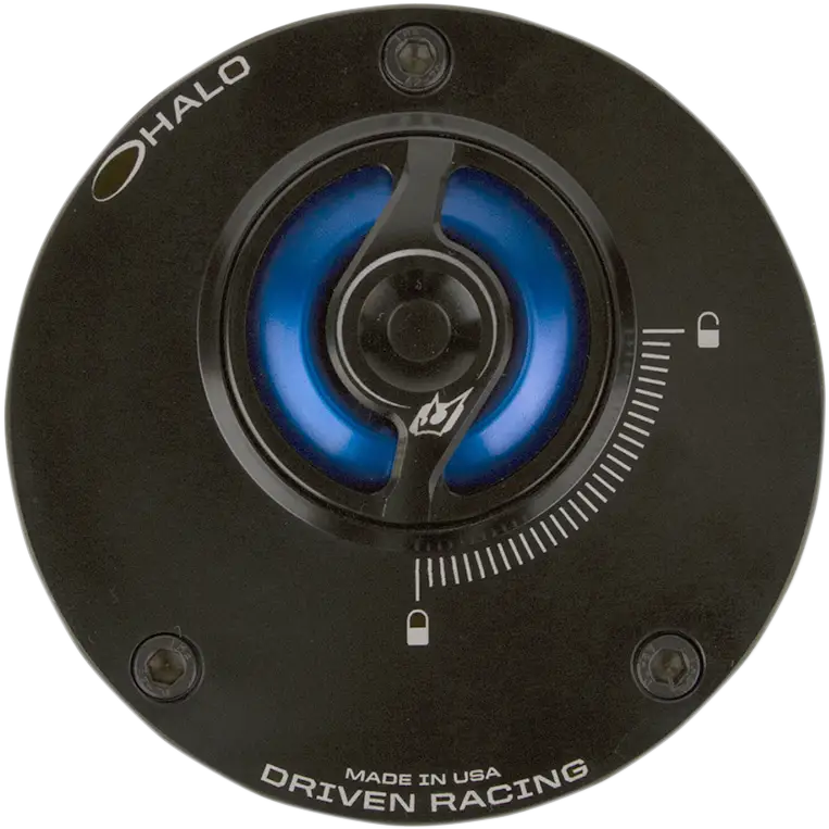 DRIVEN RACING Fuel Cap - Halo - Blue DHFC-BL