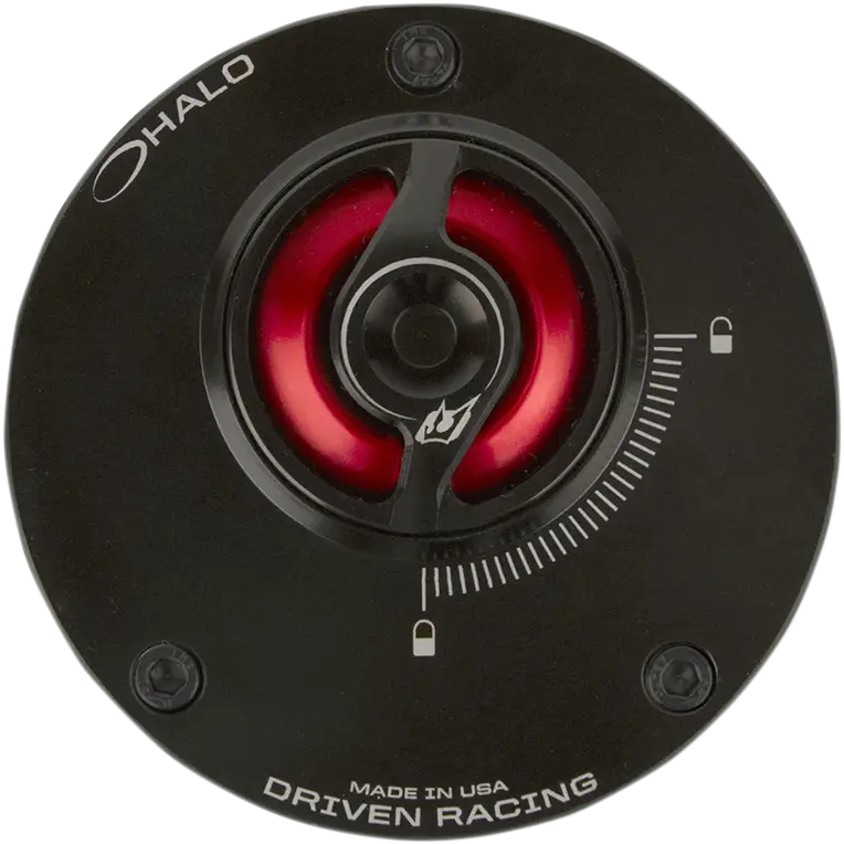 DRIVEN RACING Fuel Cap - Halo - Red DHFC-RD