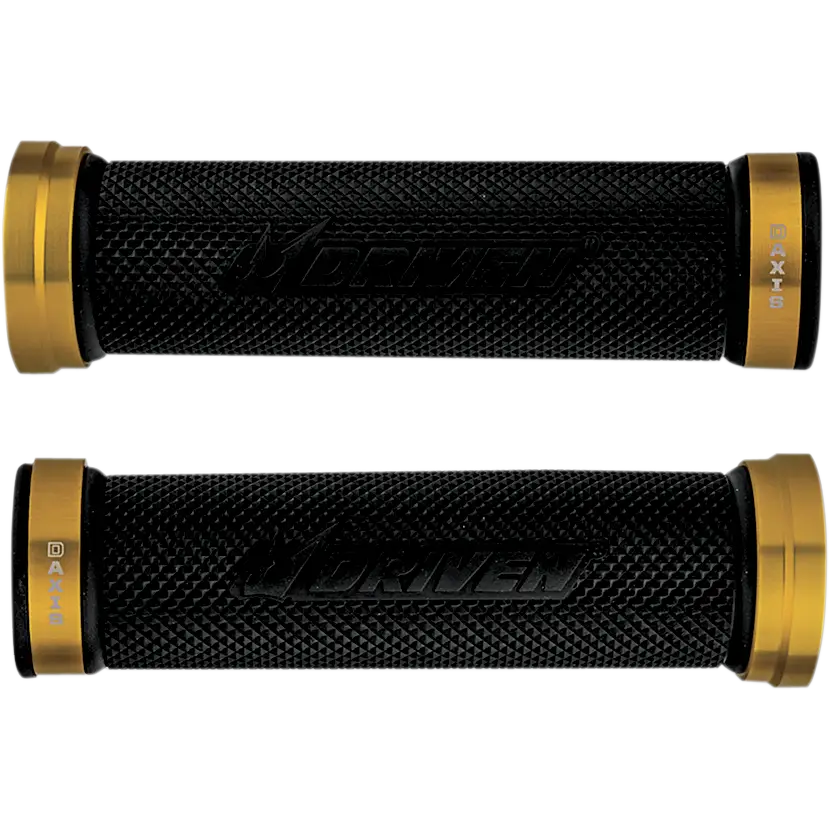 DRIVEN RACING Grips - D-Axis - Gold/Black DXG-GD