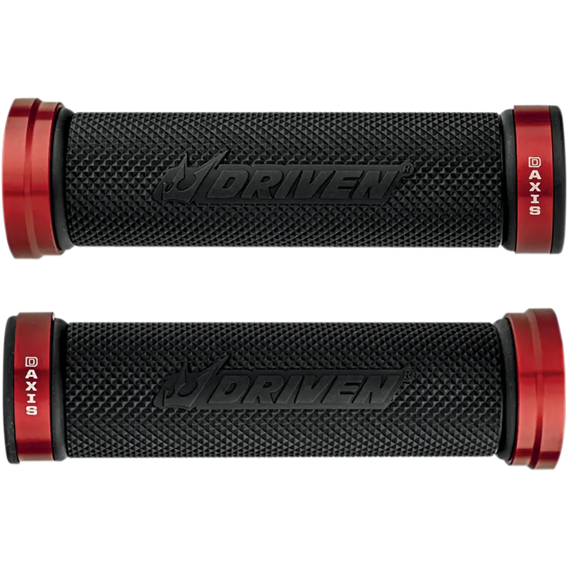 DRIVEN RACING Grips - D-Axis - Red/Black DXG-RD
