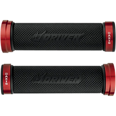 DRIVEN RACING Grips - D-Axis - Red/Black DXG-RD