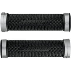 DRIVEN RACING Grips - D-Axis - Silver/Black DXG-SL