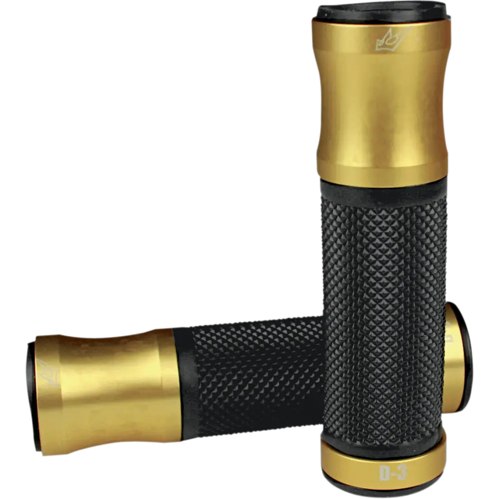 DRIVEN RACING Grips - D3 - Gold/Black D3GD