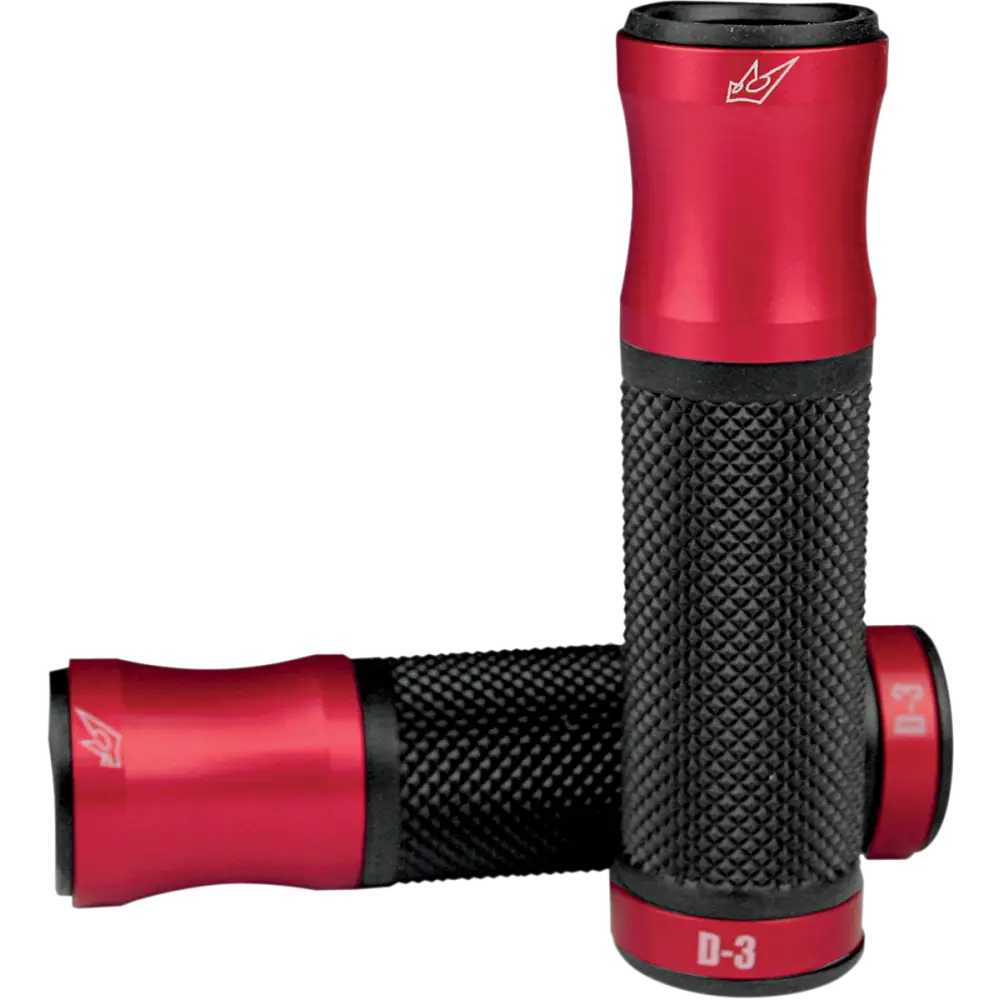 DRIVEN RACING Grips - D3 - Red/Black D3RD