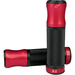 DRIVEN RACING Grips - D3 - Red/Black D3RD
