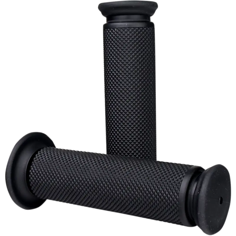 DRIVEN RACING Grips - Diamond - Closed Ends - Black D637BK