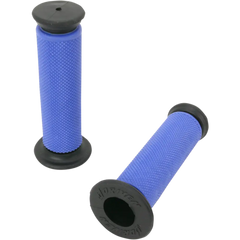 DRIVEN RACING Grips - Diamond - Closed Ends - Blue D637BL
