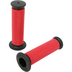 DRIVEN RACING Grips - Diamond - Closed Ends - Red D637RD