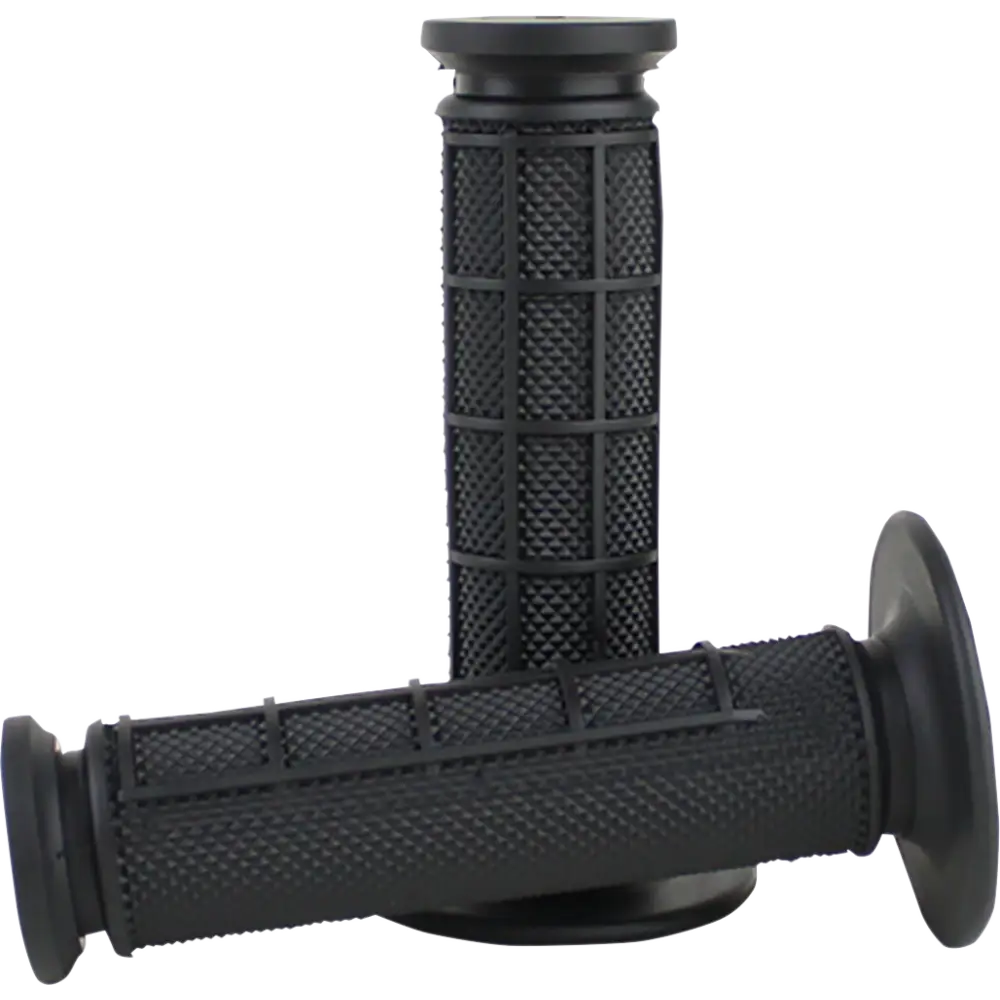 DRIVEN RACING Grips - Pro Waffle - Black/Black D535-BK/BK