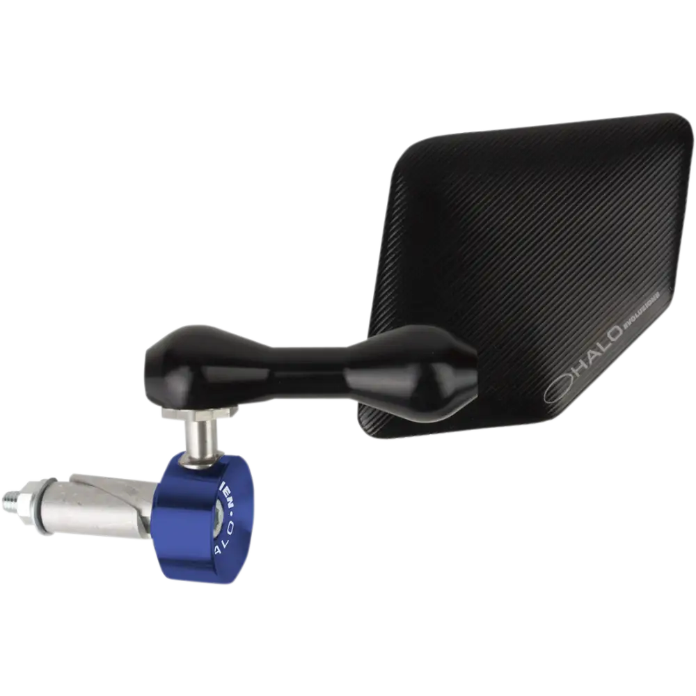 DRIVEN RACING Halo Mirror - Blue - Left DHBML-BL