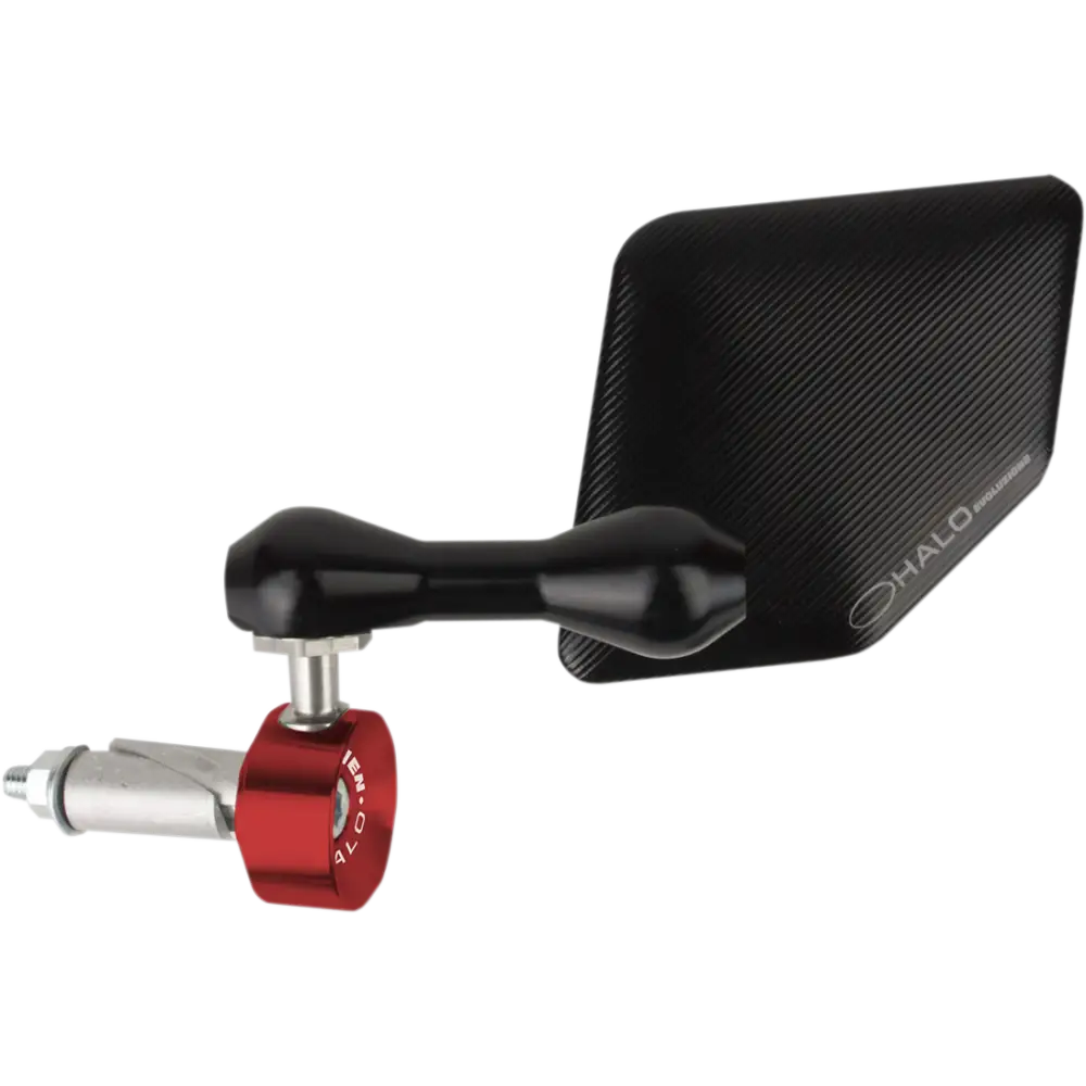DRIVEN RACING Halo Mirror - Red - Right DHBMR-RD