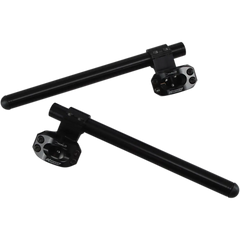 DRIVEN RACING Handlebar - Clip-On - Halo - Riser - 41 mm - Black DHCLOR41BK