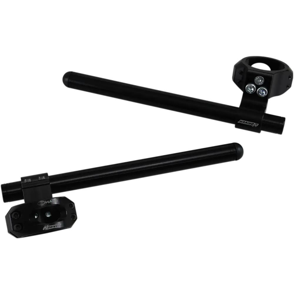DRIVEN RACING Handlebar - Clip-On - Halo - Riser - 50 mm - Black DHCLOR50BK