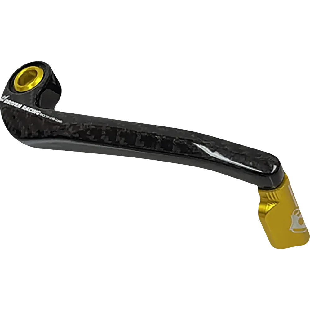 DRIVEN RACING Lever Guard - Carbon Fiber - Brake - Gold DCTDLG-1-GD