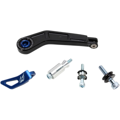 DRIVEN RACING Lever Guard - D-Axis - Left - Blue DXL2-BL