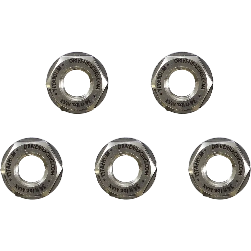 DRIVEN RACING Sprocket Nuts - Titanium DSN-5 TN