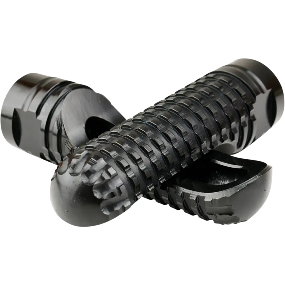 DRIVEN RACING TT Rearset Footpeg - Aluminum - Black DRP-007-IFP