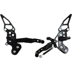 DRIVEN RACING TT Rearset - Z125 DRP-724-BK