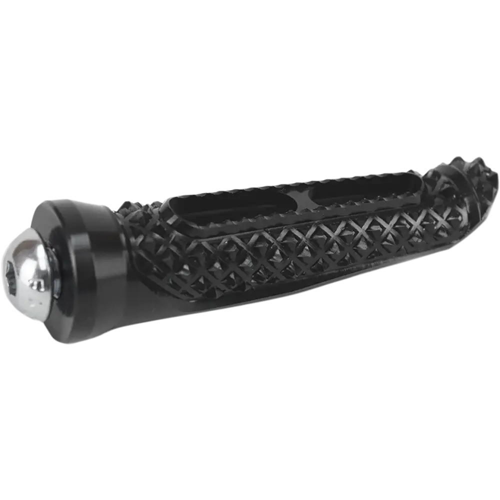 DRIVEN RACING Ultra GP Driver Footpeg - Aluminum - Black DRP-007 GPU