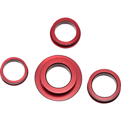 DRIVEN RACING Wheel Spacer - Captive - Red - Honda DCWS-028