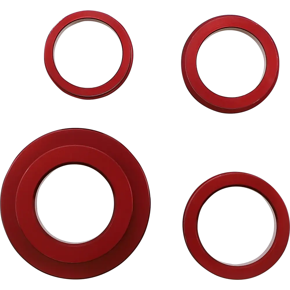 DRIVEN RACING Wheel Spacer - Captive - Red - Honda DCWS-036