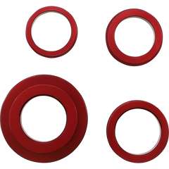 DRIVEN RACING Wheel Spacer - Captive - Red - Honda DCWS-036