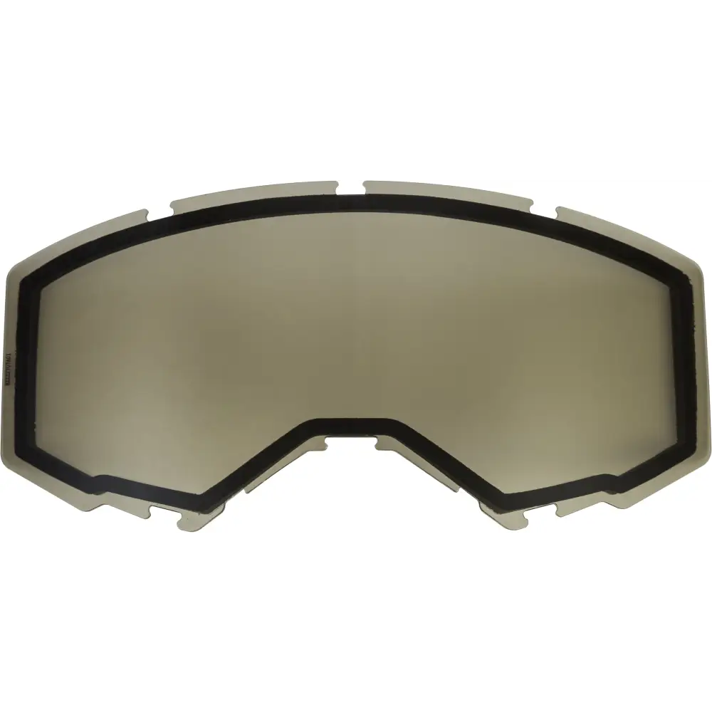 Dual Lens W/O Vents Adult Smoke