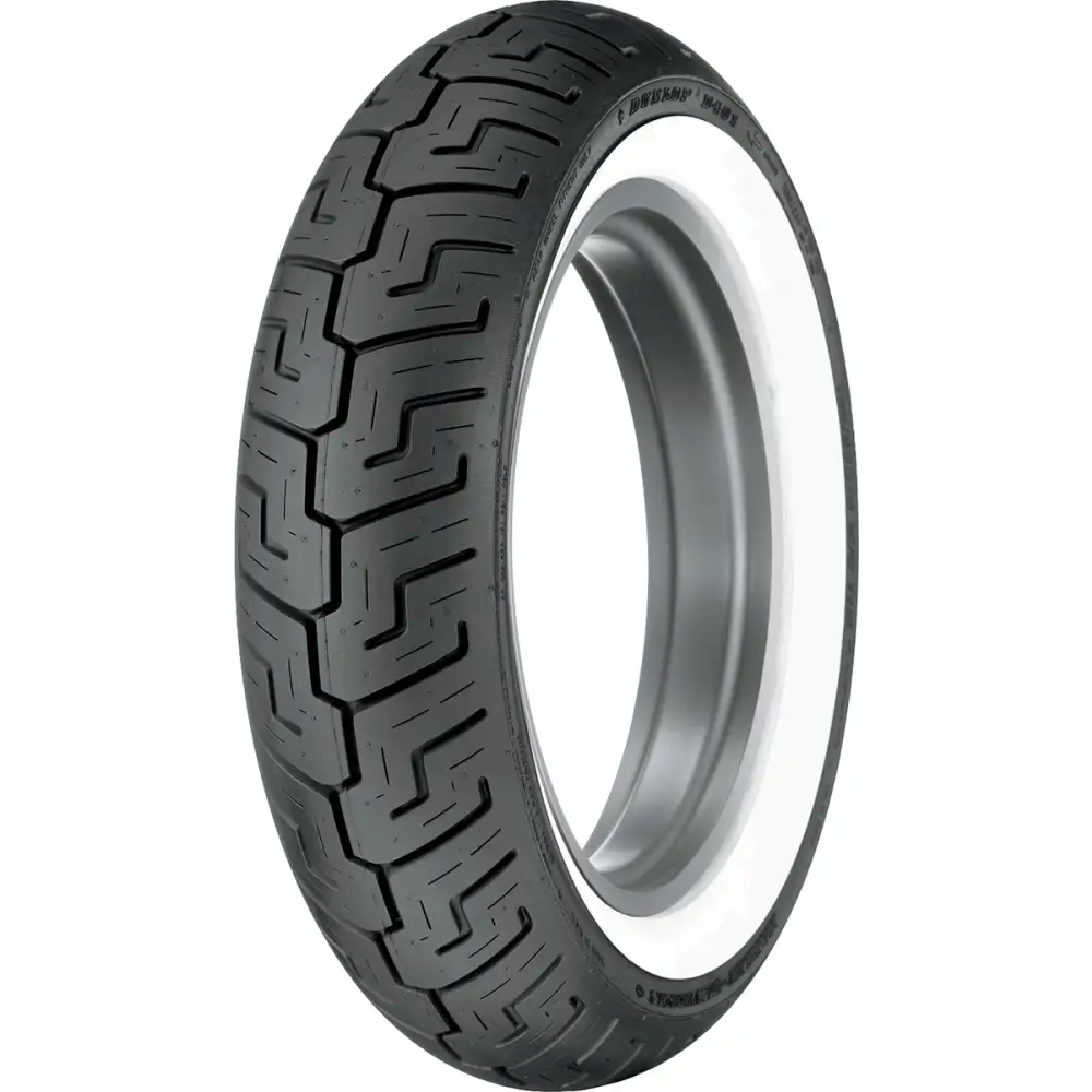 DUNLOP Tire - D401 - Rear - 150/80B16 - Wide Whitewall - 71H 45064563
