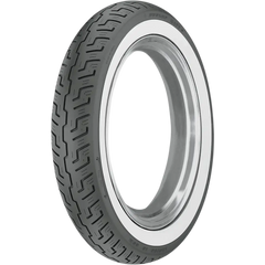 DUNLOP Tire - K177 - Front - 120/90-18 - Wide Whitewall - 65H 45104656