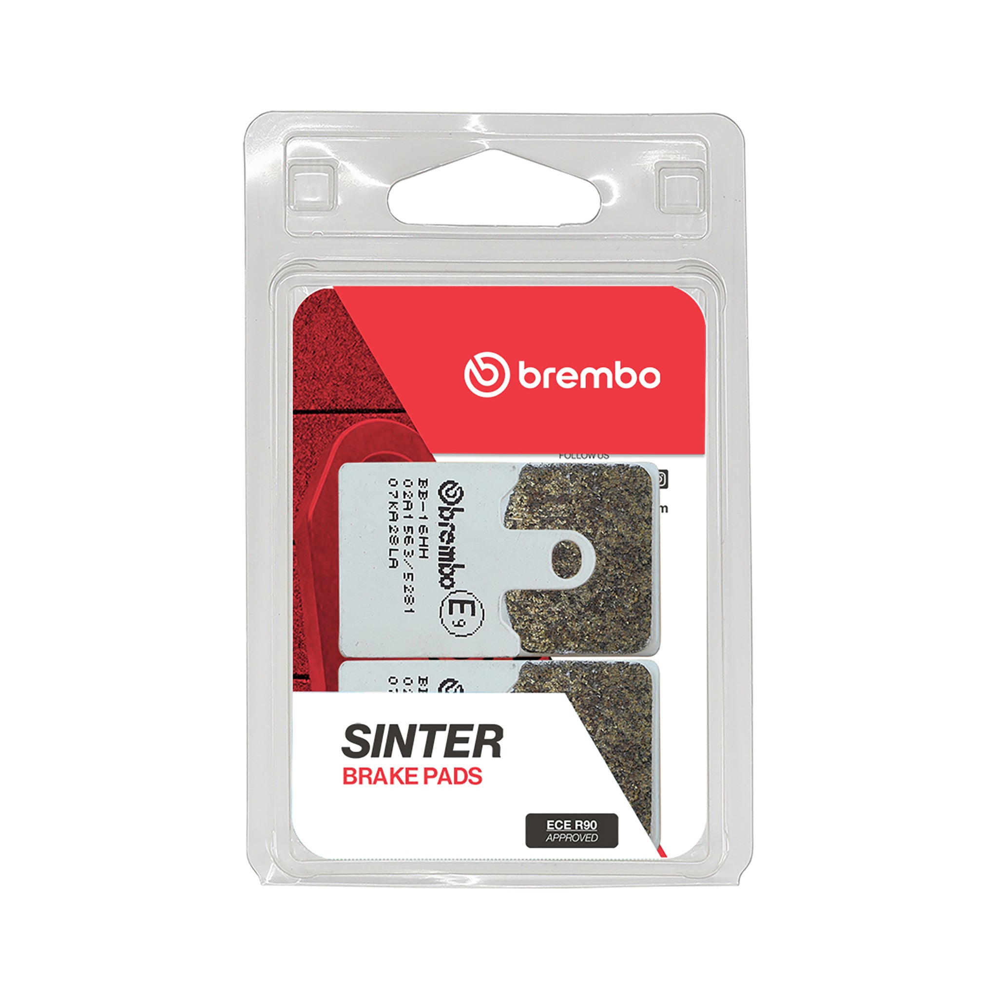 Brembo 07KA28LA Prime LA Front Semi-Sintered Brake Pads for Kawasaki Ninja ZX-6R