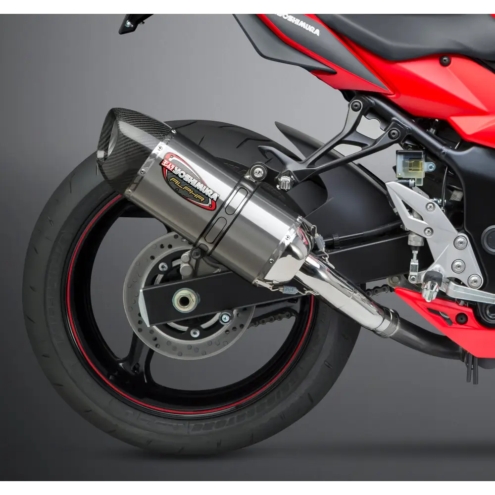 Exhaust Signature Alpha Slip On Ss Ss Cf