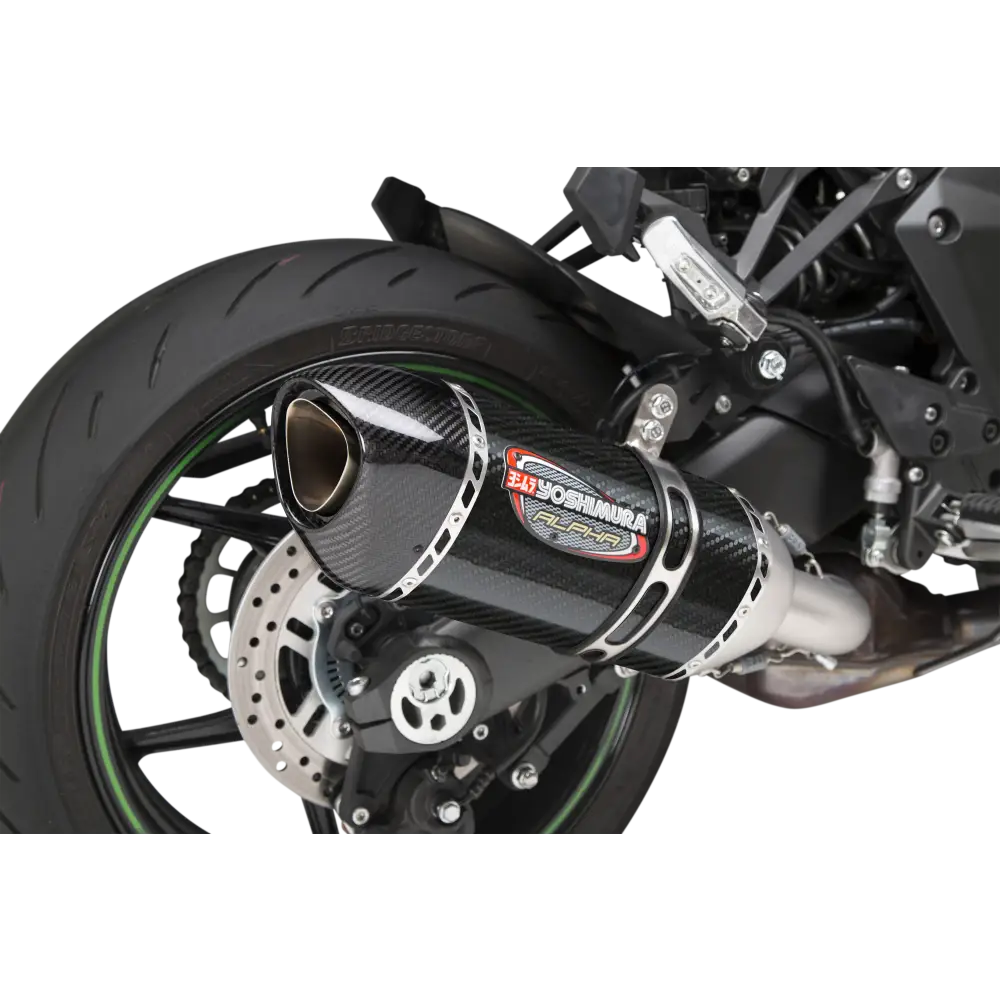 Exhaust Street Alpha Slip On Ss/Cf Kaw
